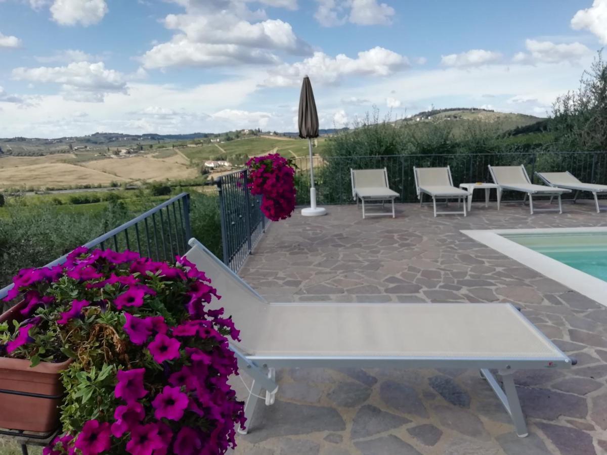 Poggio Massiccioli Lägenhet Poggibonsi Exteriör bild
