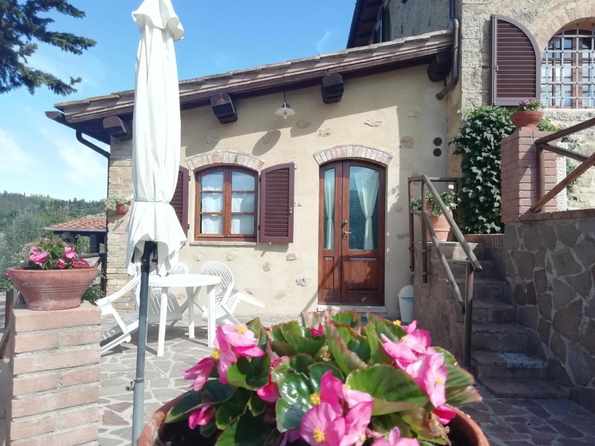 Poggio Massiccioli Lägenhet Poggibonsi Exteriör bild