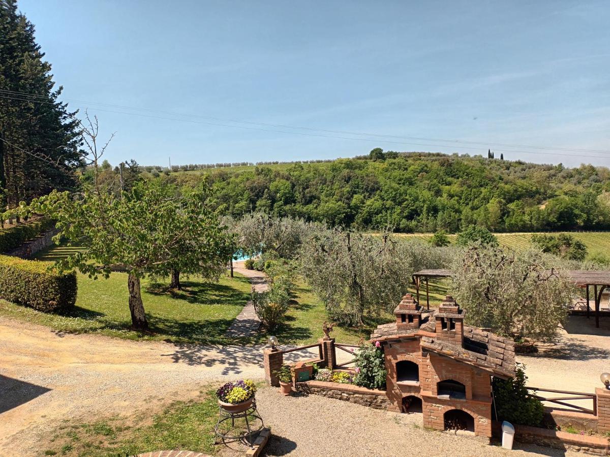 Poggio Massiccioli Lägenhet Poggibonsi Exteriör bild