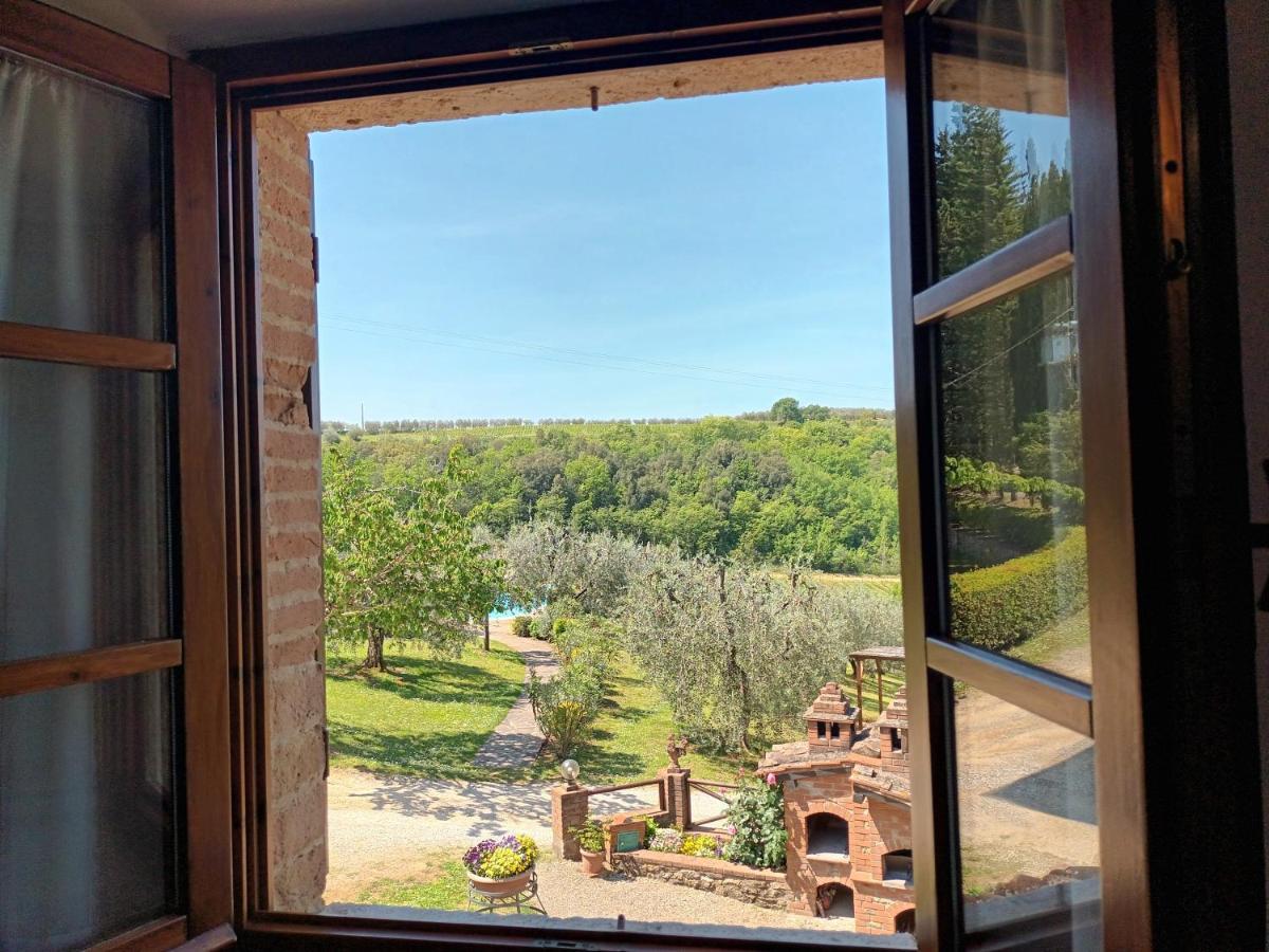 Poggio Massiccioli Lägenhet Poggibonsi Exteriör bild