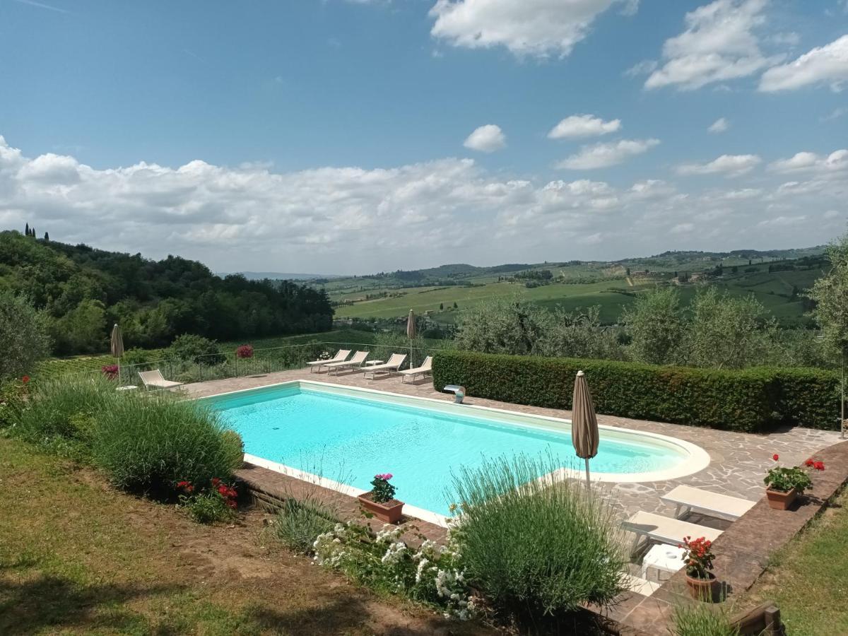 Poggio Massiccioli Lägenhet Poggibonsi Exteriör bild