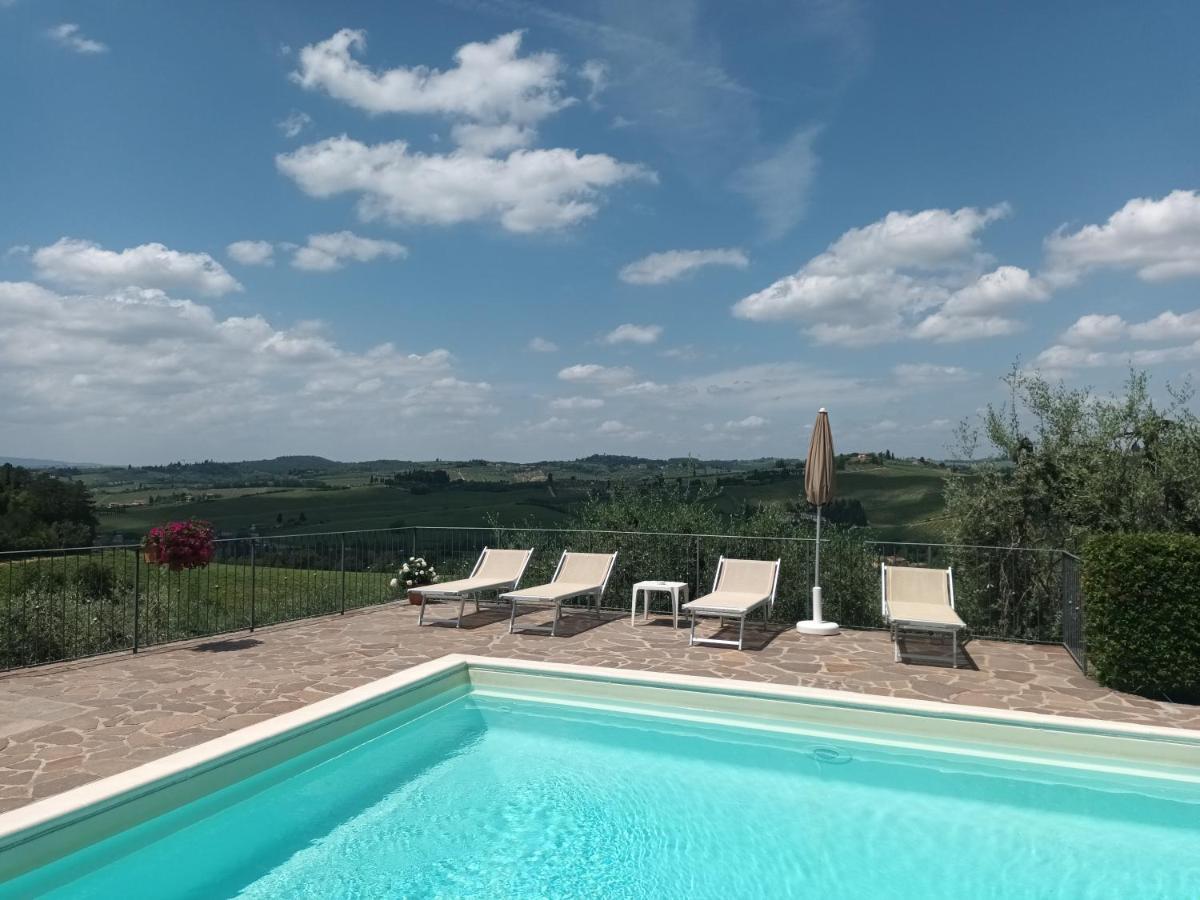 Poggio Massiccioli Lägenhet Poggibonsi Exteriör bild