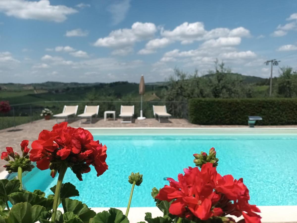 Poggio Massiccioli Lägenhet Poggibonsi Exteriör bild