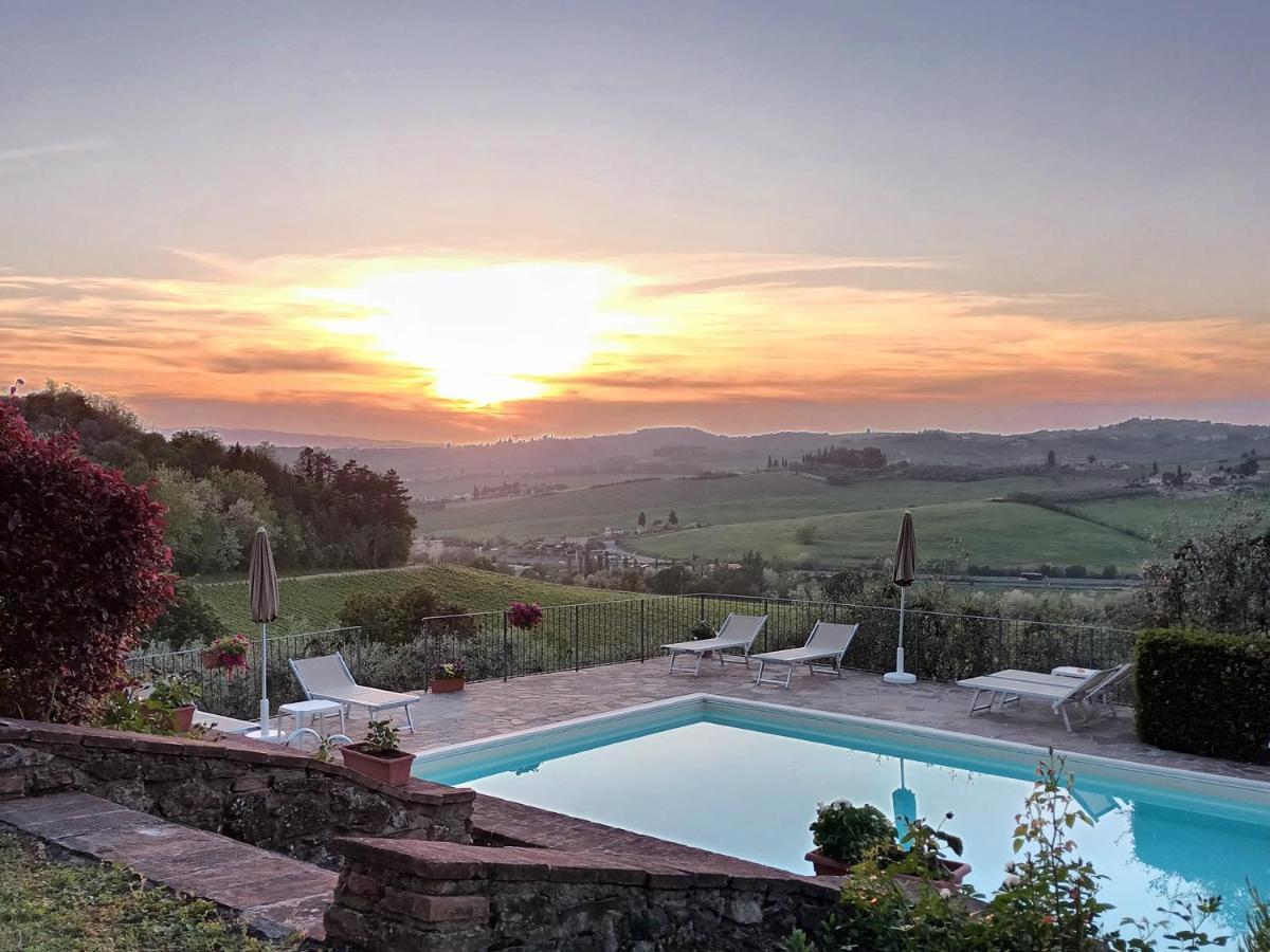 Poggio Massiccioli Lägenhet Poggibonsi Exteriör bild