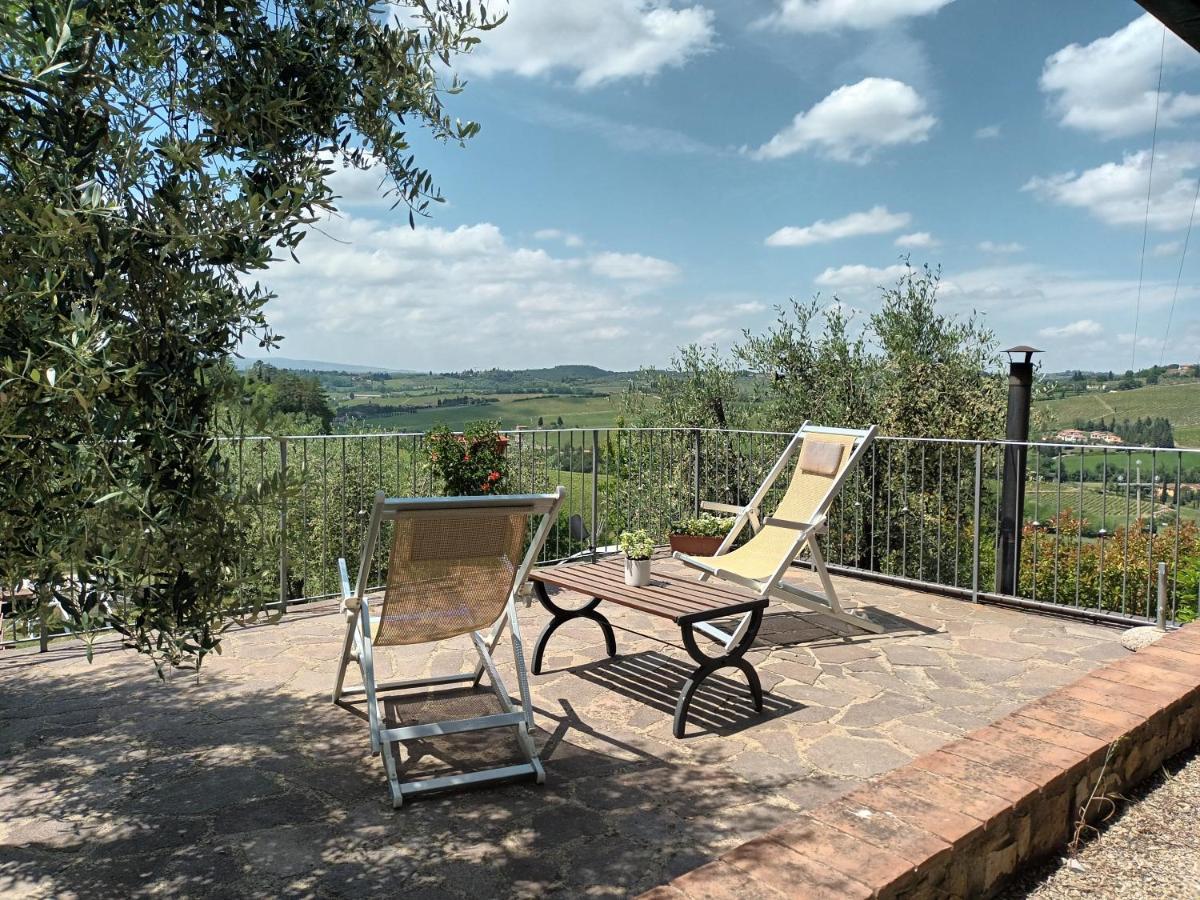 Poggio Massiccioli Lägenhet Poggibonsi Exteriör bild