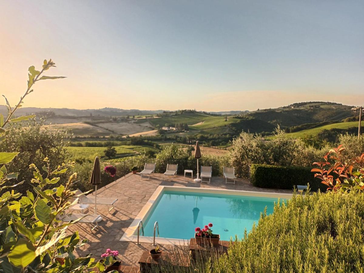 Poggio Massiccioli Lägenhet Poggibonsi Exteriör bild
